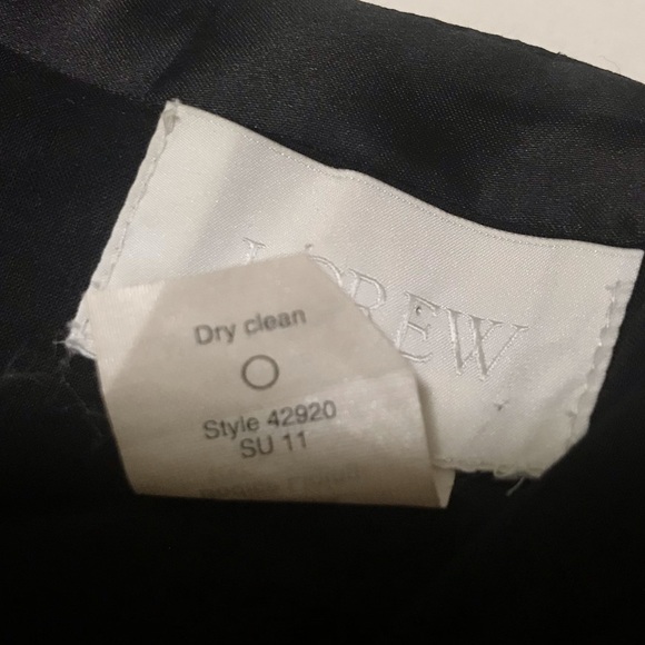 J.CREW Tulip Strapless Formal black Dress - size 8 - Picture 7 of 7